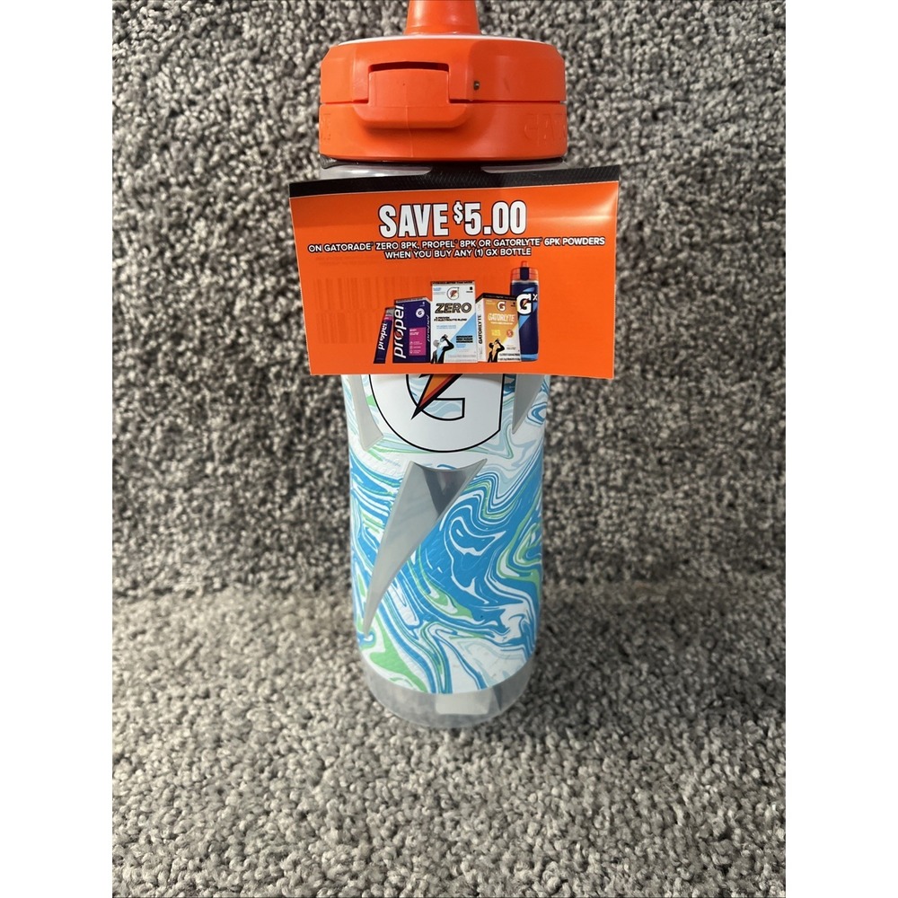 Gatorade 30oz GX Water Bottle - Marble White